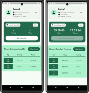 Attendance Android App